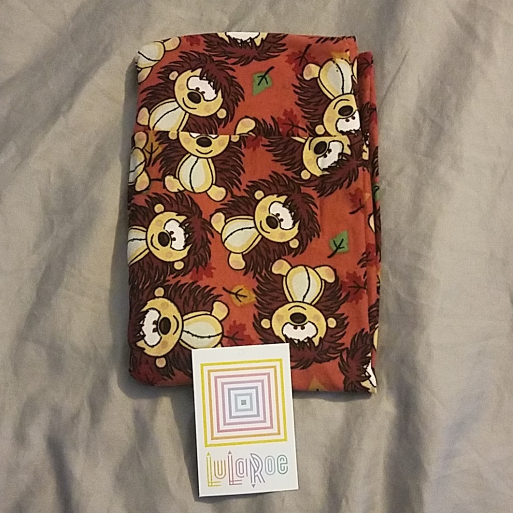 LuLaRoe NWT OS Hedgehog Leggings